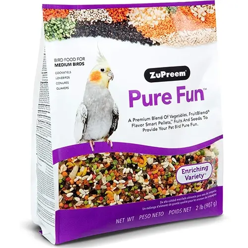 ZuPreem Pure Fun Bird Food | Dallas Parrots | Bird food for sale