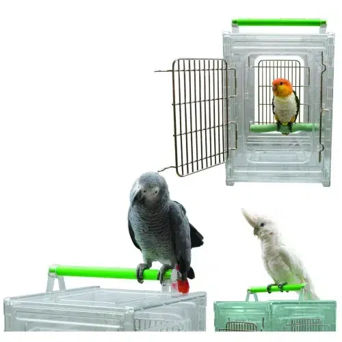 Clear View Travel Cage for Birds | Bird Carrier | Dallas Parrots