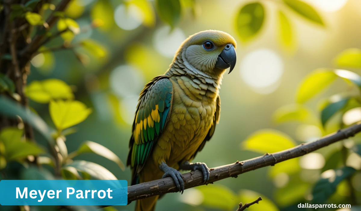 Meyers Parrot: The Ultimate Guide to a Happy Companion