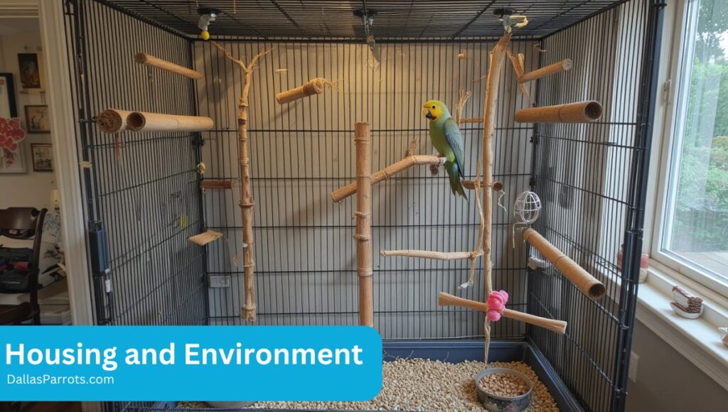 Housing and Environment - DallasParrots.com