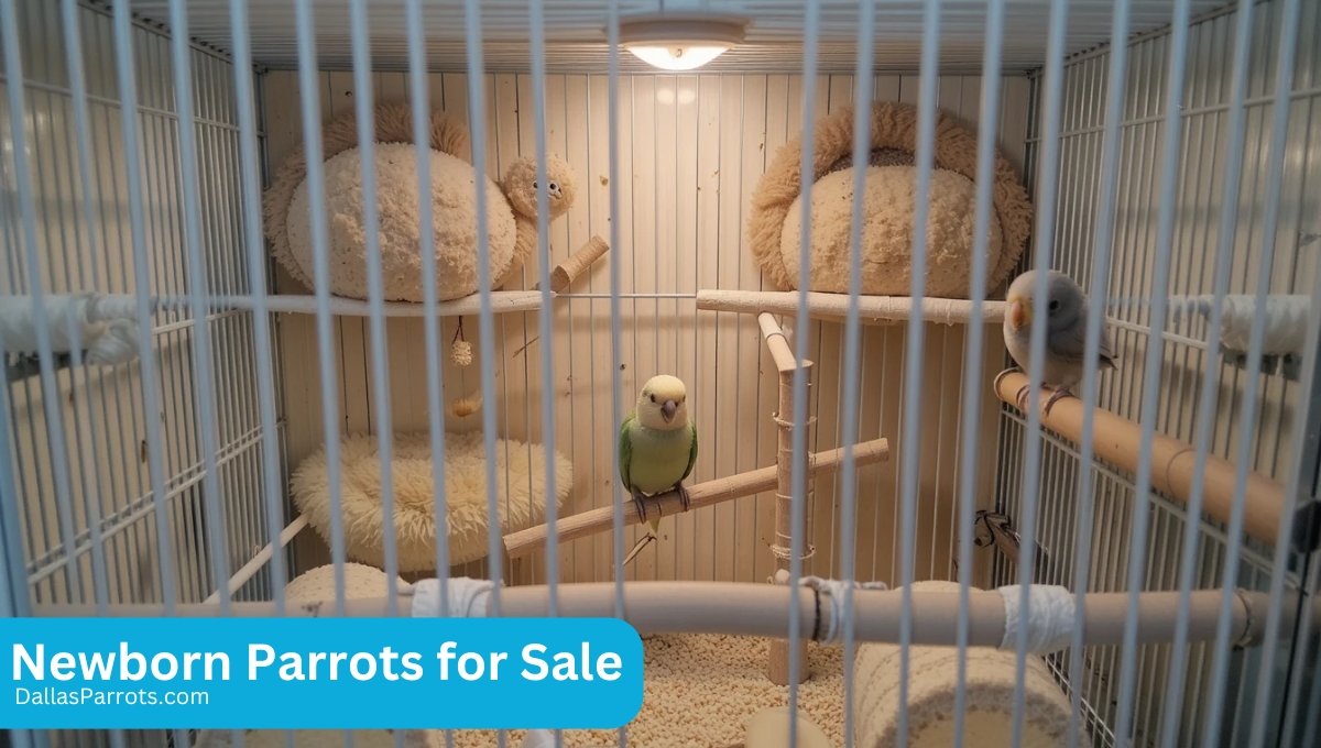 Expert Tips for Caring for Newborn Parrots for Sale