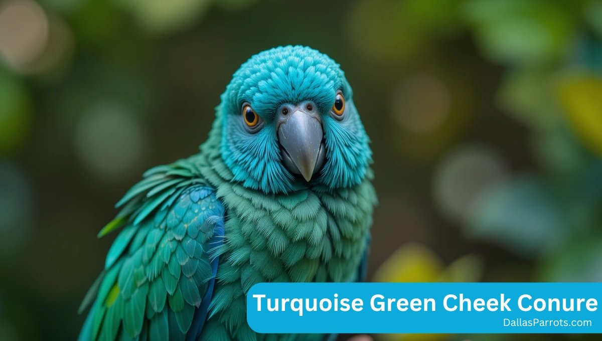 Turquoise Green Cheek Conure: The Ultimate Care Guide