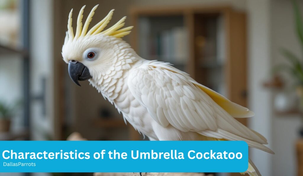 Characteristics of the Umbrella Cockatoo