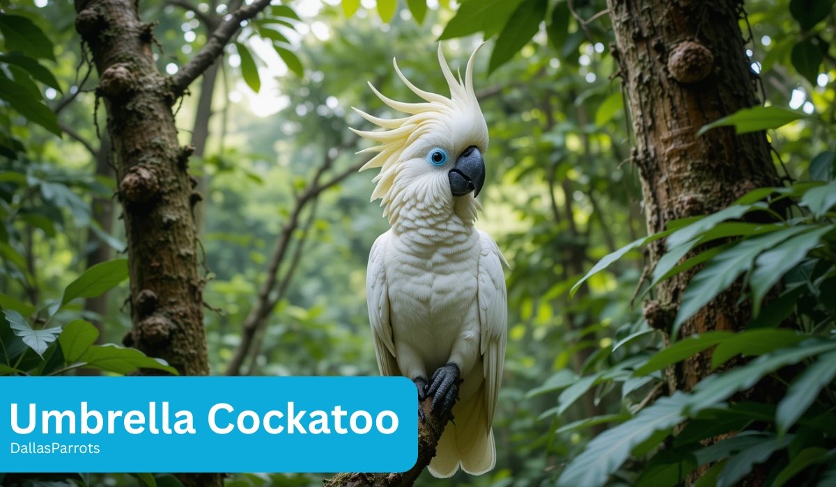 Umbrella Cockatoo Price, Lifespan, Care & Complete Guide