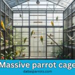 Why bird experts recommend a massive parrot cage setup