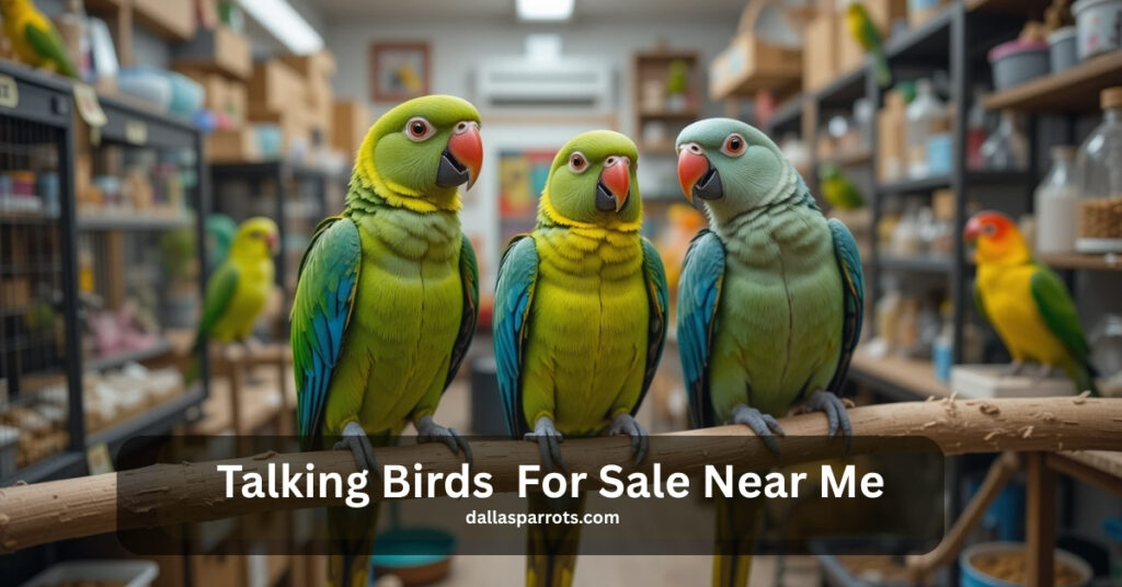 Talking Birds for Sale Near Me | DallasParrots Store