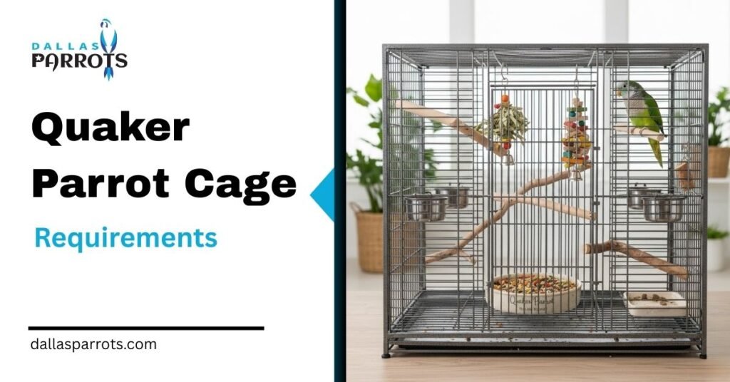 Quaker Parrot Cage Requirements