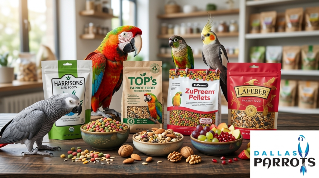 best parrot food brand