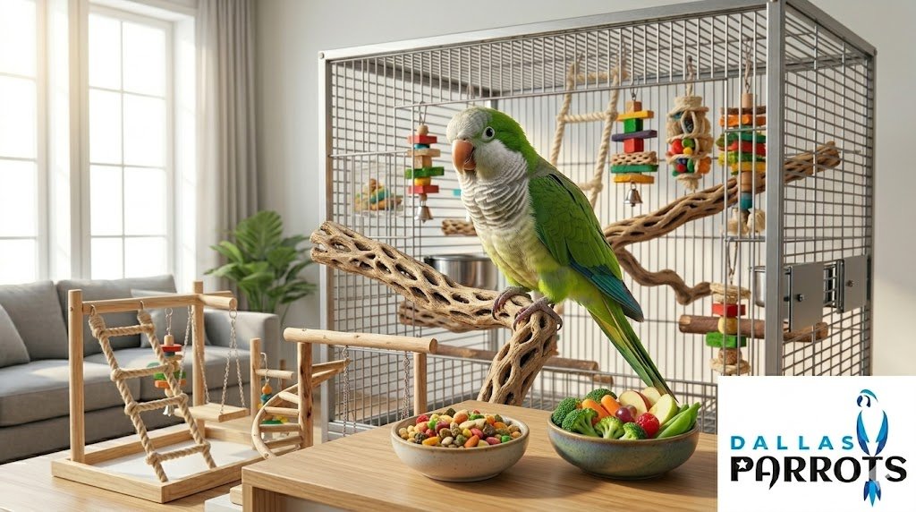 quaker parrot care guide