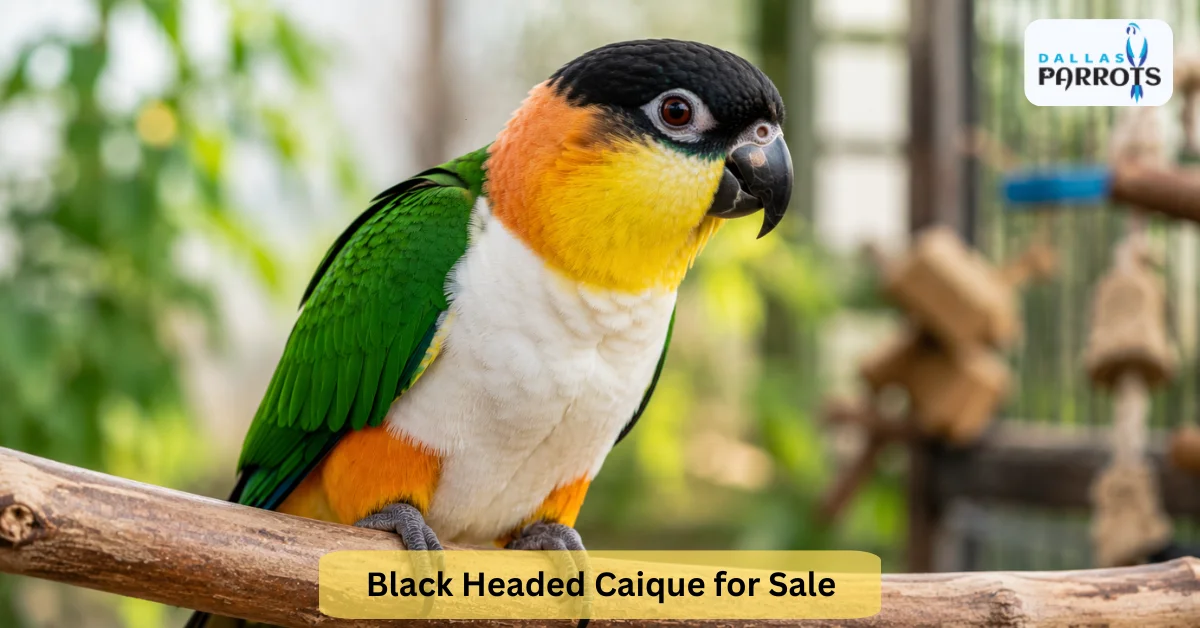 Black Headed Caique for Sale Price and Complete Care Guide