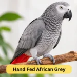 hand fed african grey